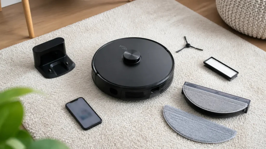 Critères de choix autour d'un robot aspirateur laveur