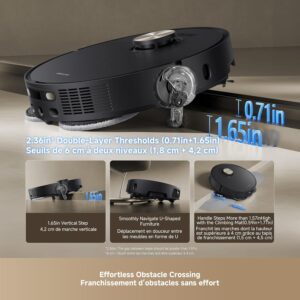 Dreame L50 Ultra : robot aspirateur laveur avec station et anti-nœuds
